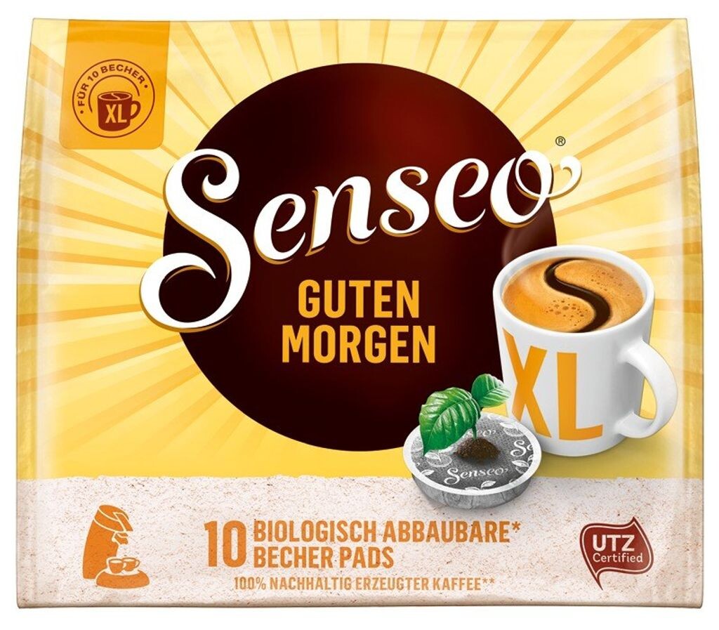 

Senseo, кофе в капсулах, Guten Morgen XL, 10 шт., 125 г, УТЗ Jacobs