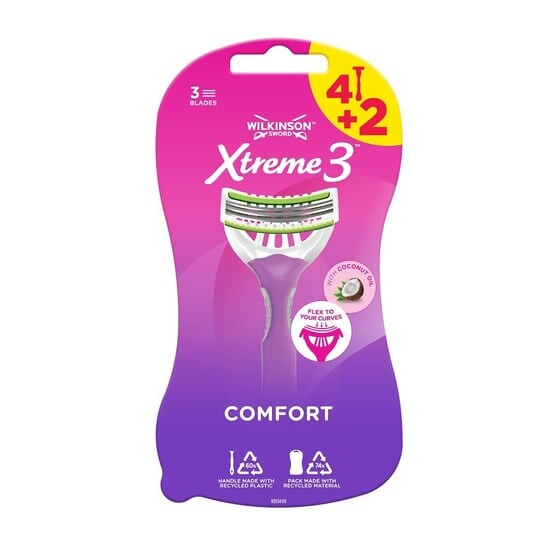 

Бритва, 6 шт. Wilkinson Sword, Xtreme 3 Beauty