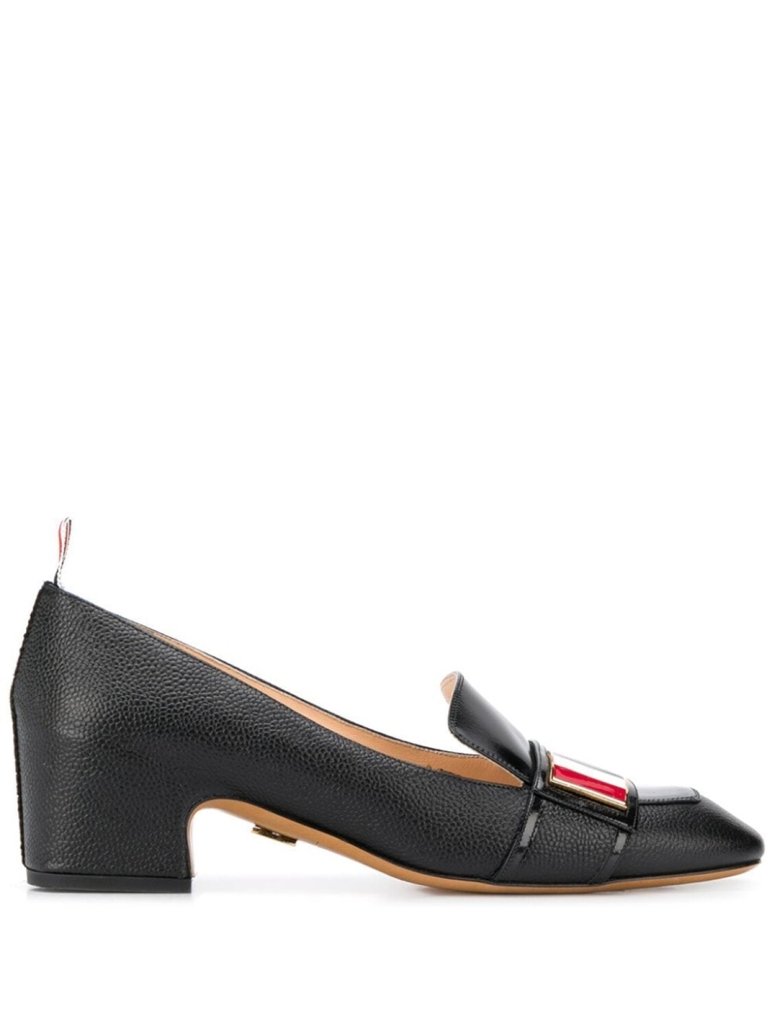 

Лоферы с полосками RWB Thom Browne, черный