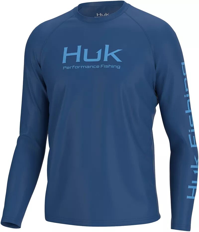 Мужская футболка с длинным рукавом Huk с вентиляцией Pursuit цена и фото