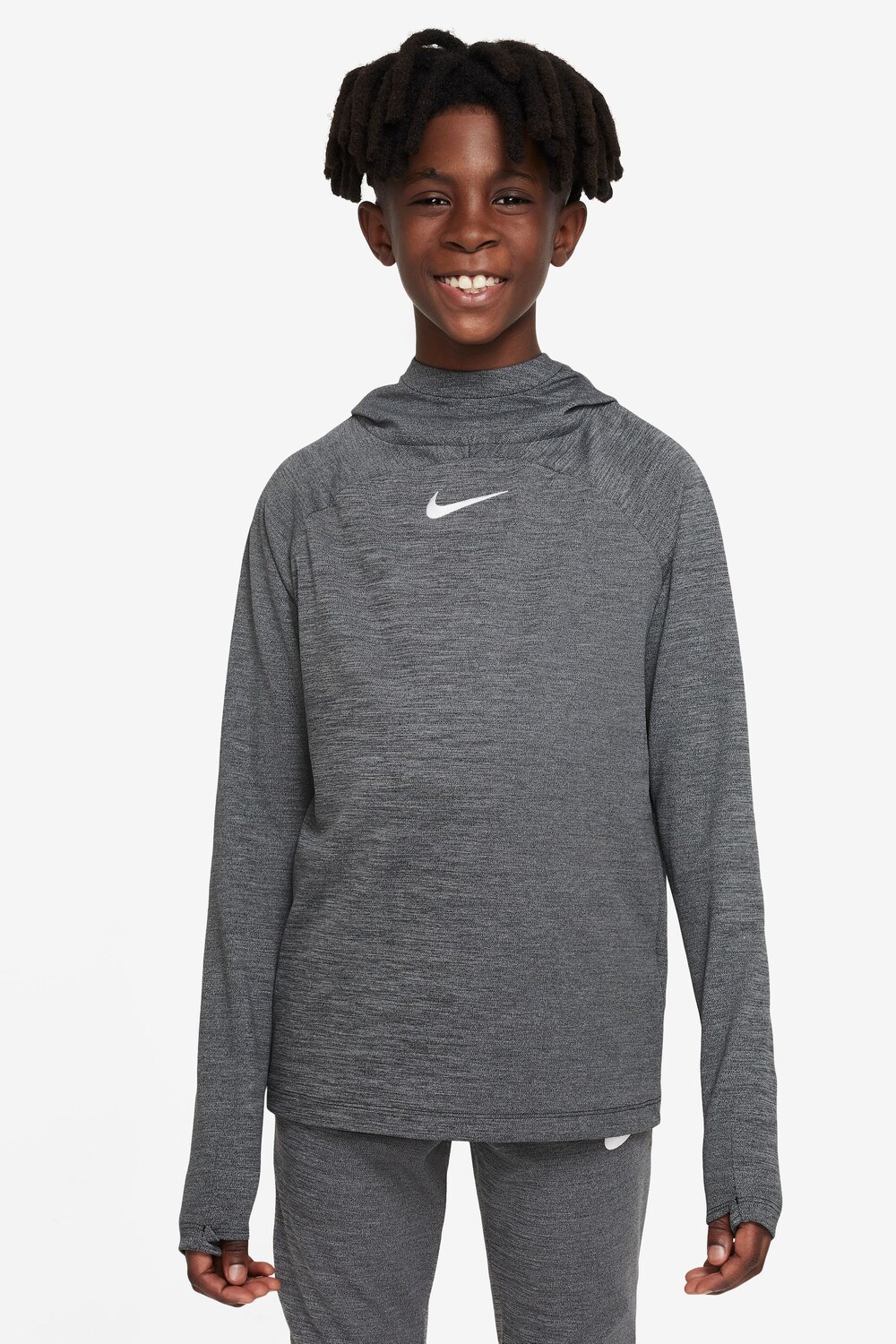 

Футбольная толстовка Dri-FIT Academy через голову Nike, серый