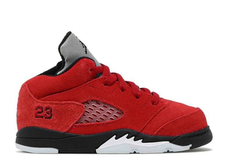 

Кроссовки AIR JORDAN 5 RETRO TD 'RAGING BULL' 2021, красный