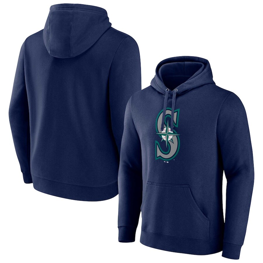 

Пуловер с капюшоном Fanatics Branded Seattle Mariners, нави