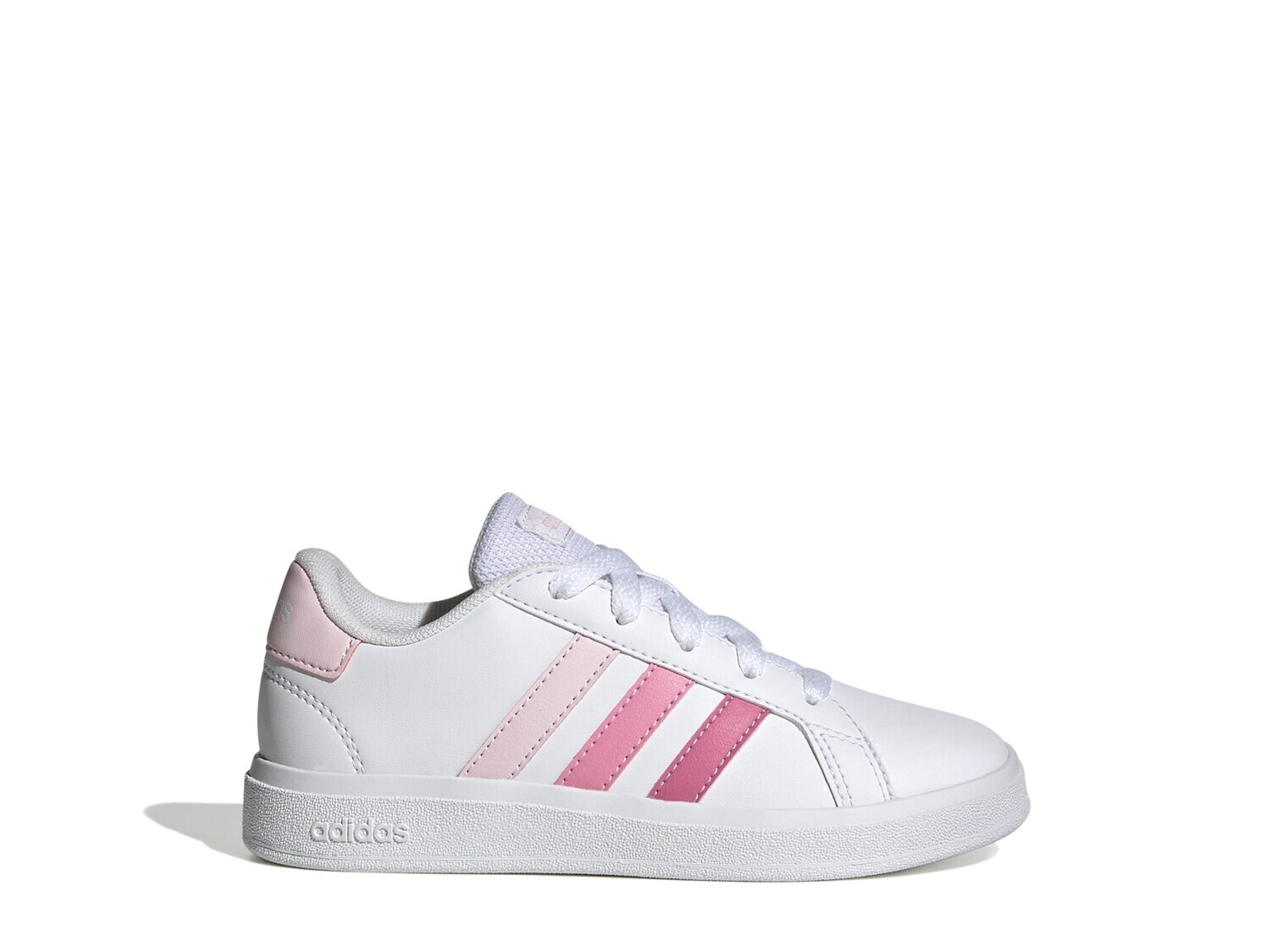 Кроссовки adidas Grand Court 2.0 детские, белый/розовый кроссовки adidas neo grand court base 2 gw9251 черный