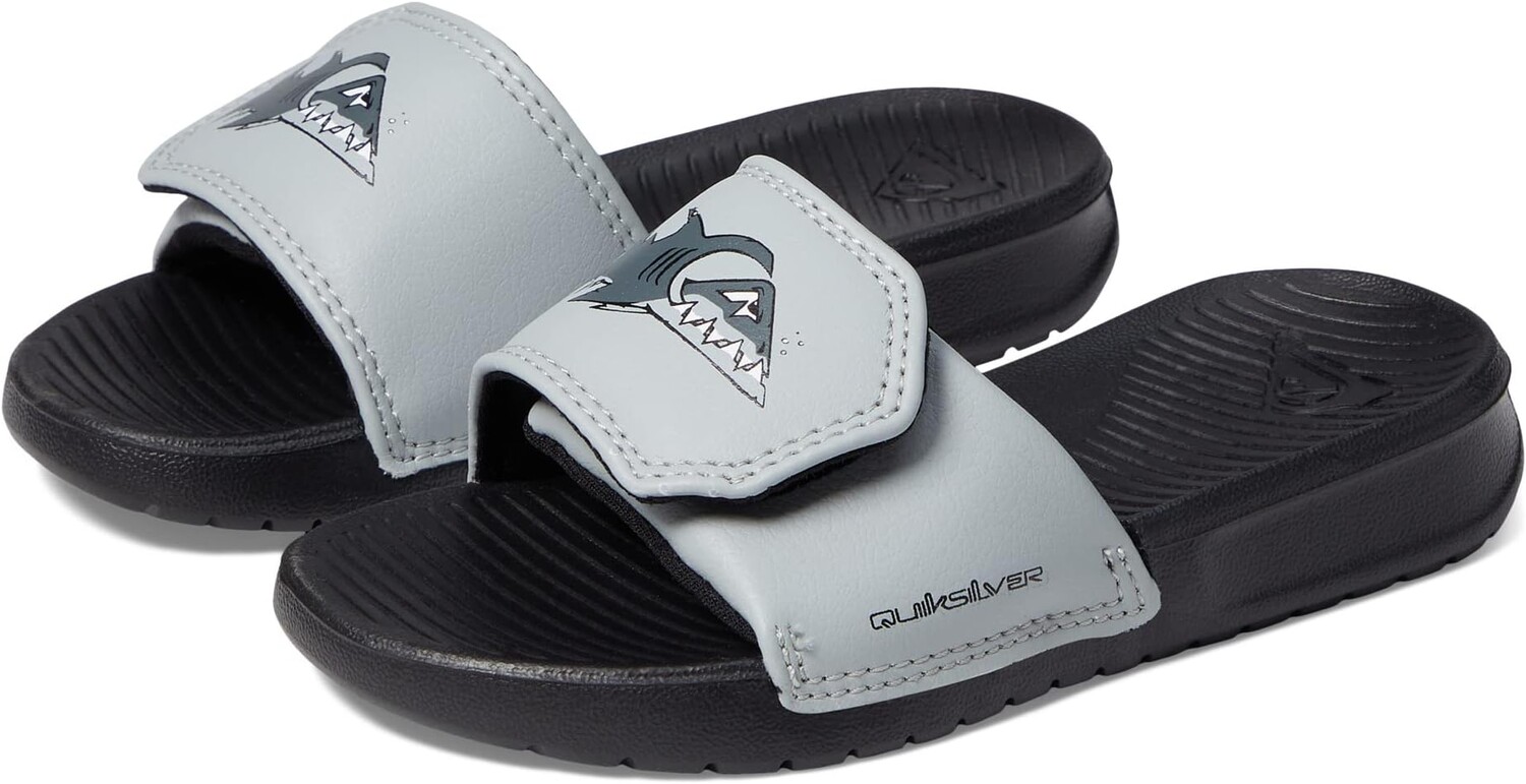 

Шлепанцы Quiksilver Kids Bright Coast Adjust Slide Sandal Quiksilver, серый