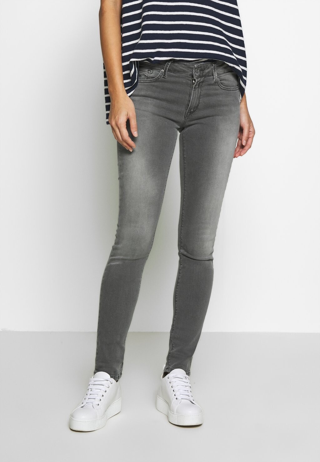 

Джинсы Skinny Fit NEW LUZ PANTS Replay, цвет dark grey
