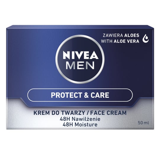 Интенсивно увлажняющий крем для лица 50мл Nivea, Men Protect & Care