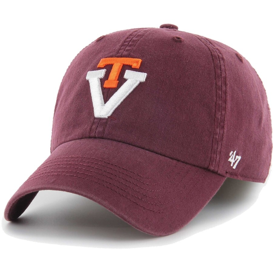 

Бейсболка 47 Virginia Tech Hokies, бордовый