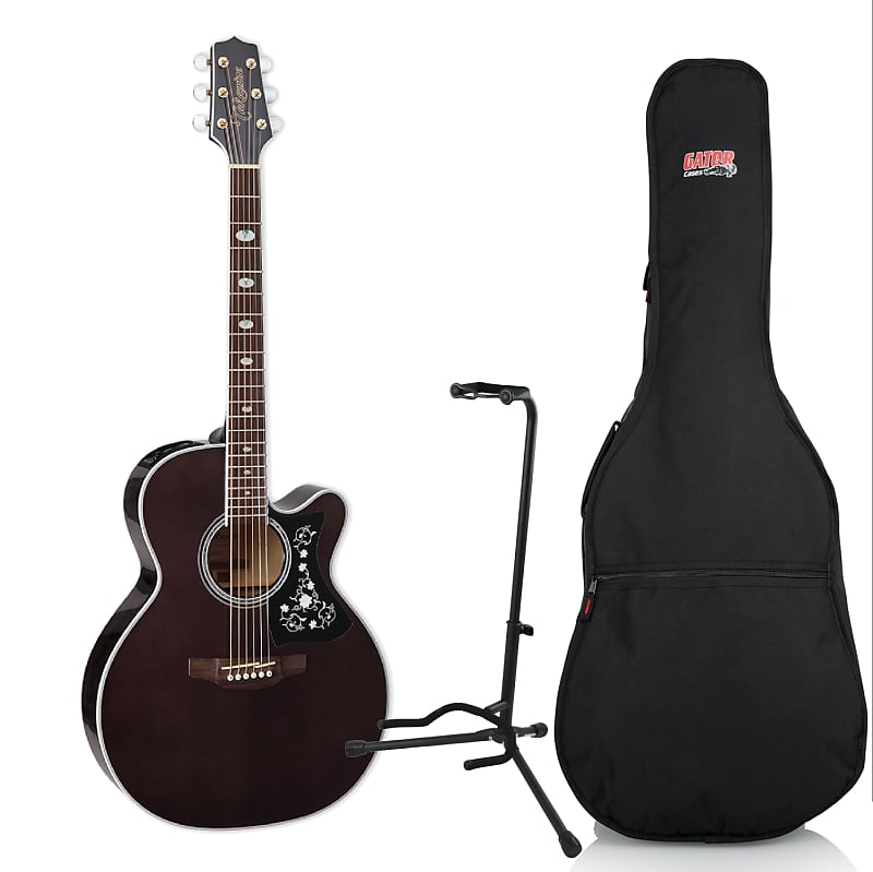 Акустическая гитара Takamine GN75CE TBK NEX Acoustic/Electric Guitar Bundle акустическая гитара takamine gn75ce acoustic electric guitar wine red