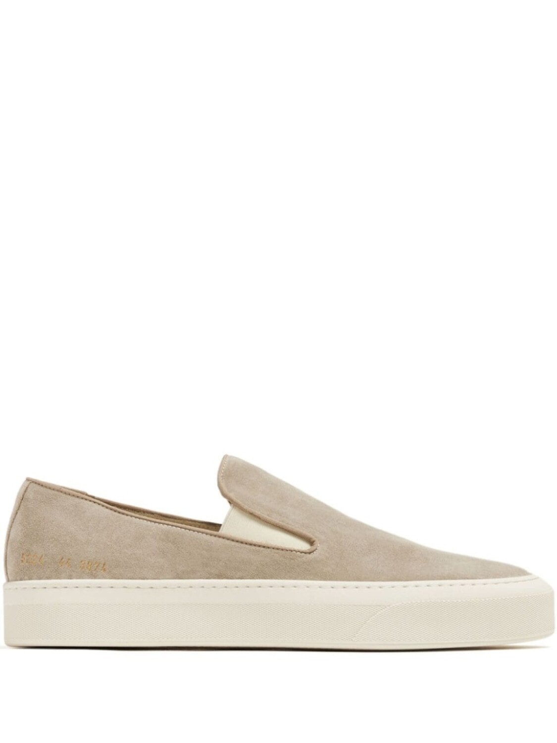 

Common Projects замшевые слипоны, нейтральный цвет