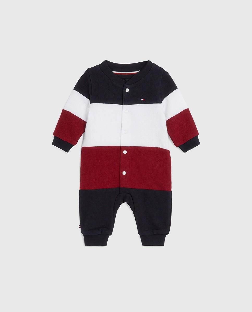 

Комбинезон для мальчика с круглым вырезом и длинными рукавами Tommy Hilfiger, мультиколор
