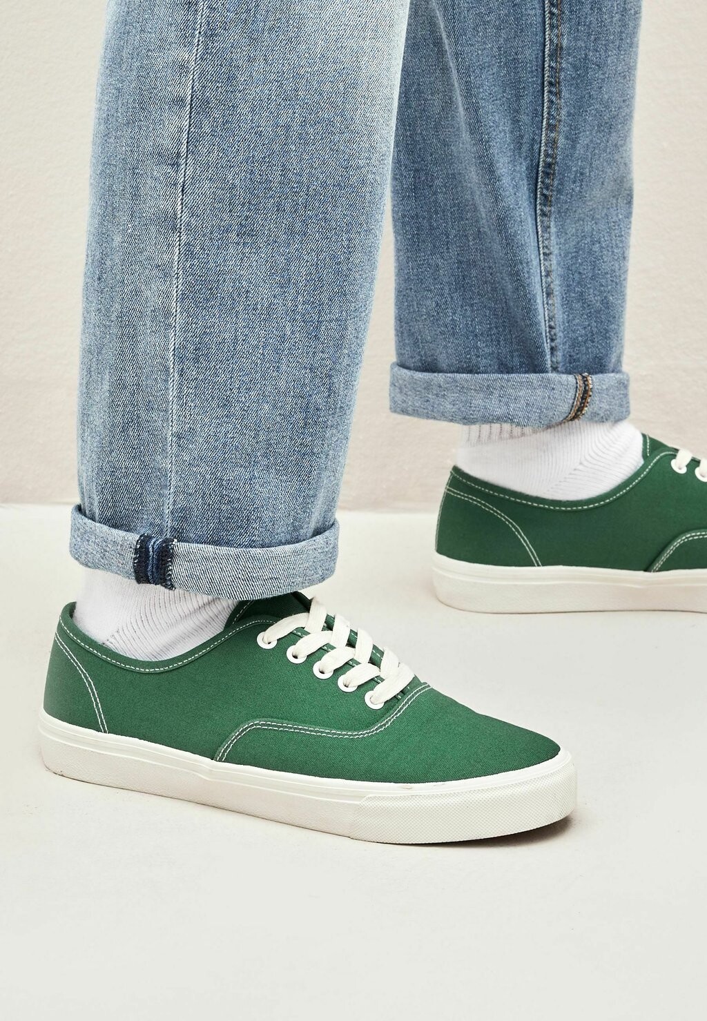 

Низкие кроссовки Canvas Low Trainers Next, зеленый