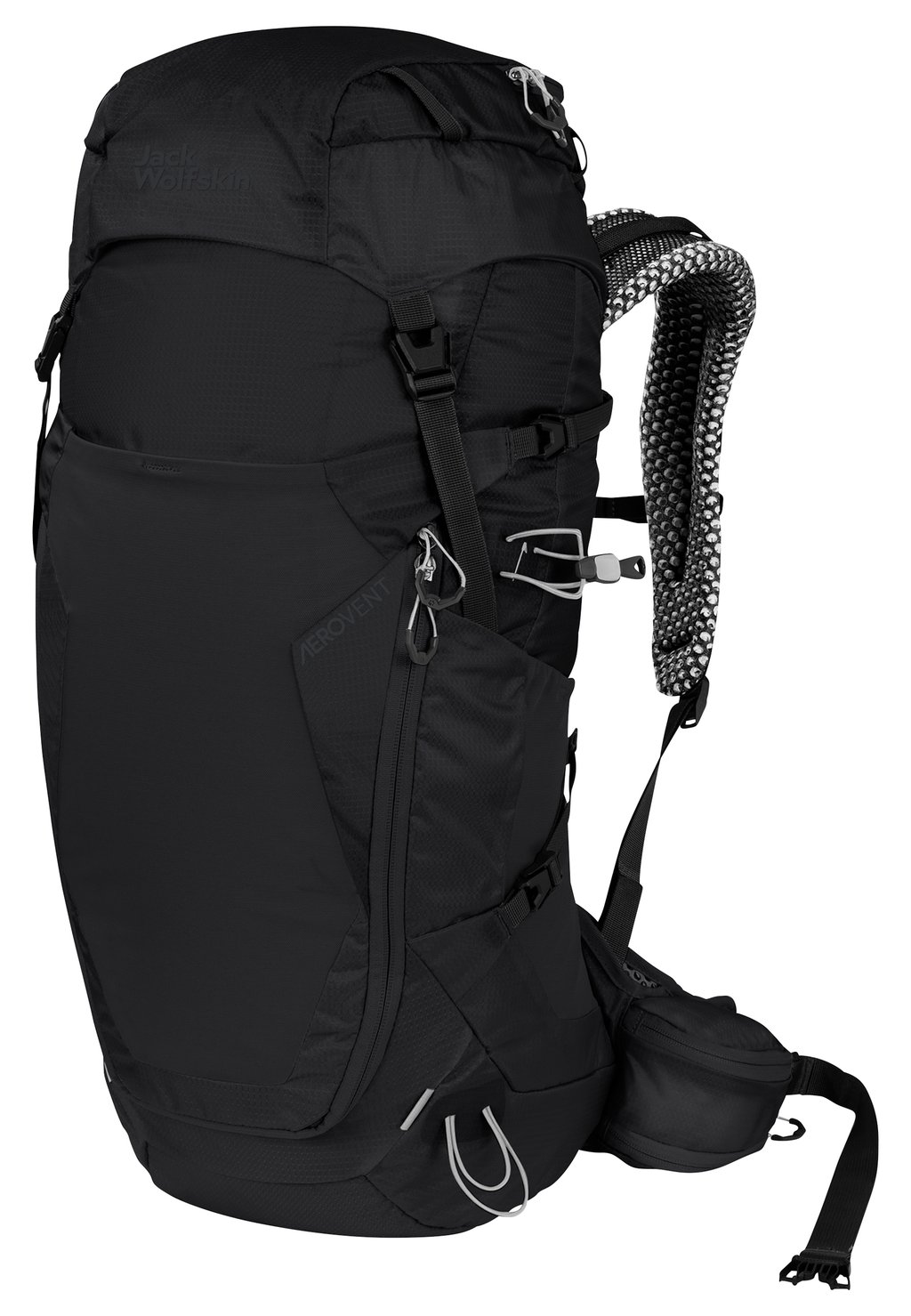 Трекинговый рюкзак Jack Wolfskin, черный рюкзак трекинговый аdventure с держателем для бутылки серый