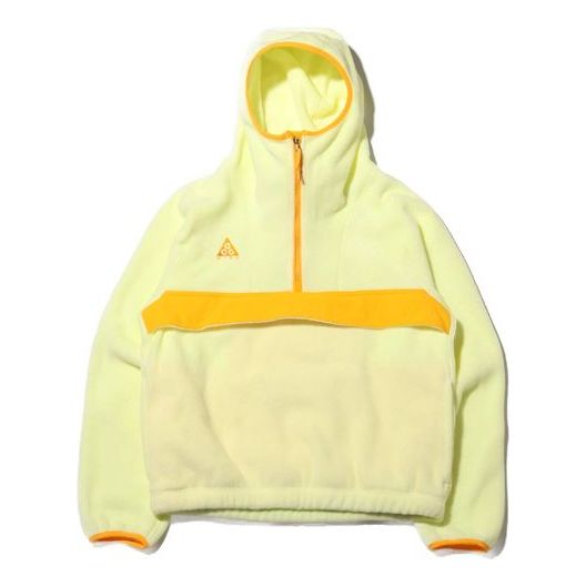 Толстовка (WMNS) Nike ACG Half Zipper Fleece Pullover Yellow, желтый