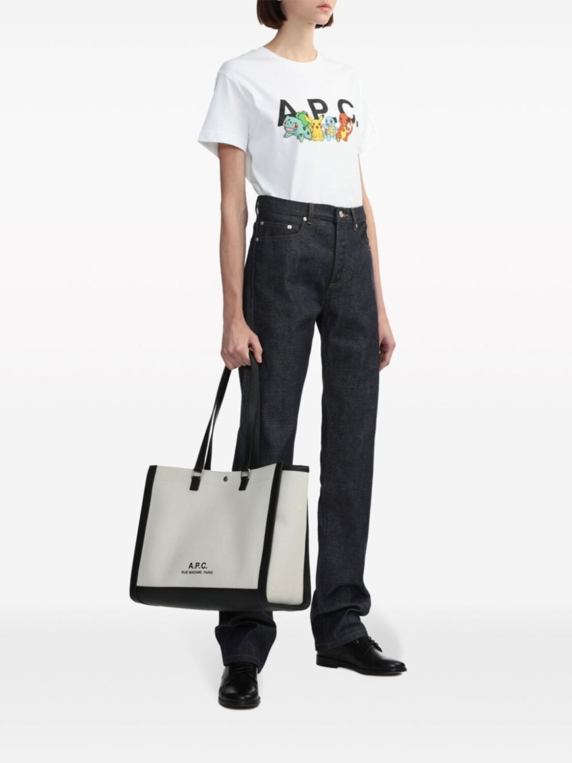 

A.P.C. сумка-тоут Camille 2.0, белый
