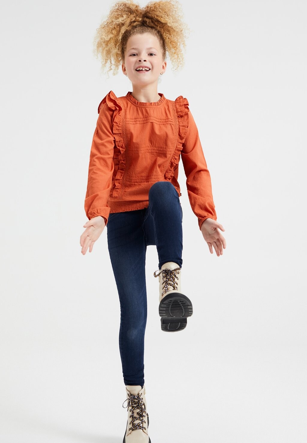 

Блузка Laurah Doy WE Fashion, цвет orange