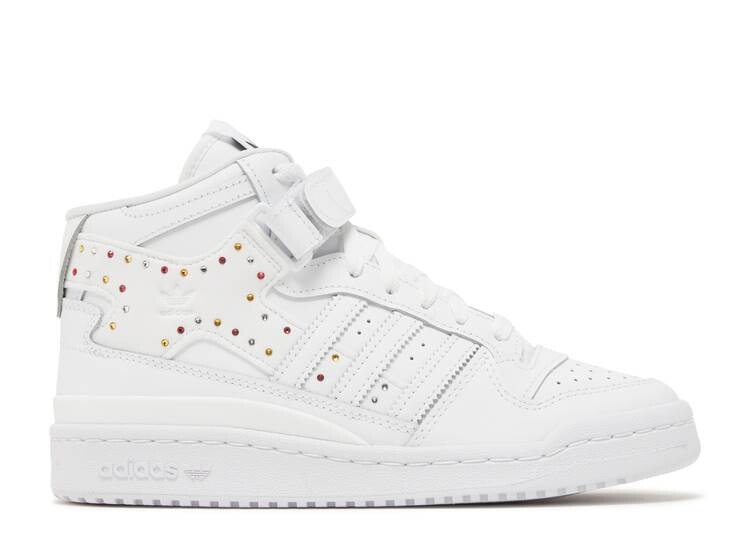 

Кроссовки Adidas SWAROVSKI X WMNS FORUM MID 'WHITE BLACK', белый