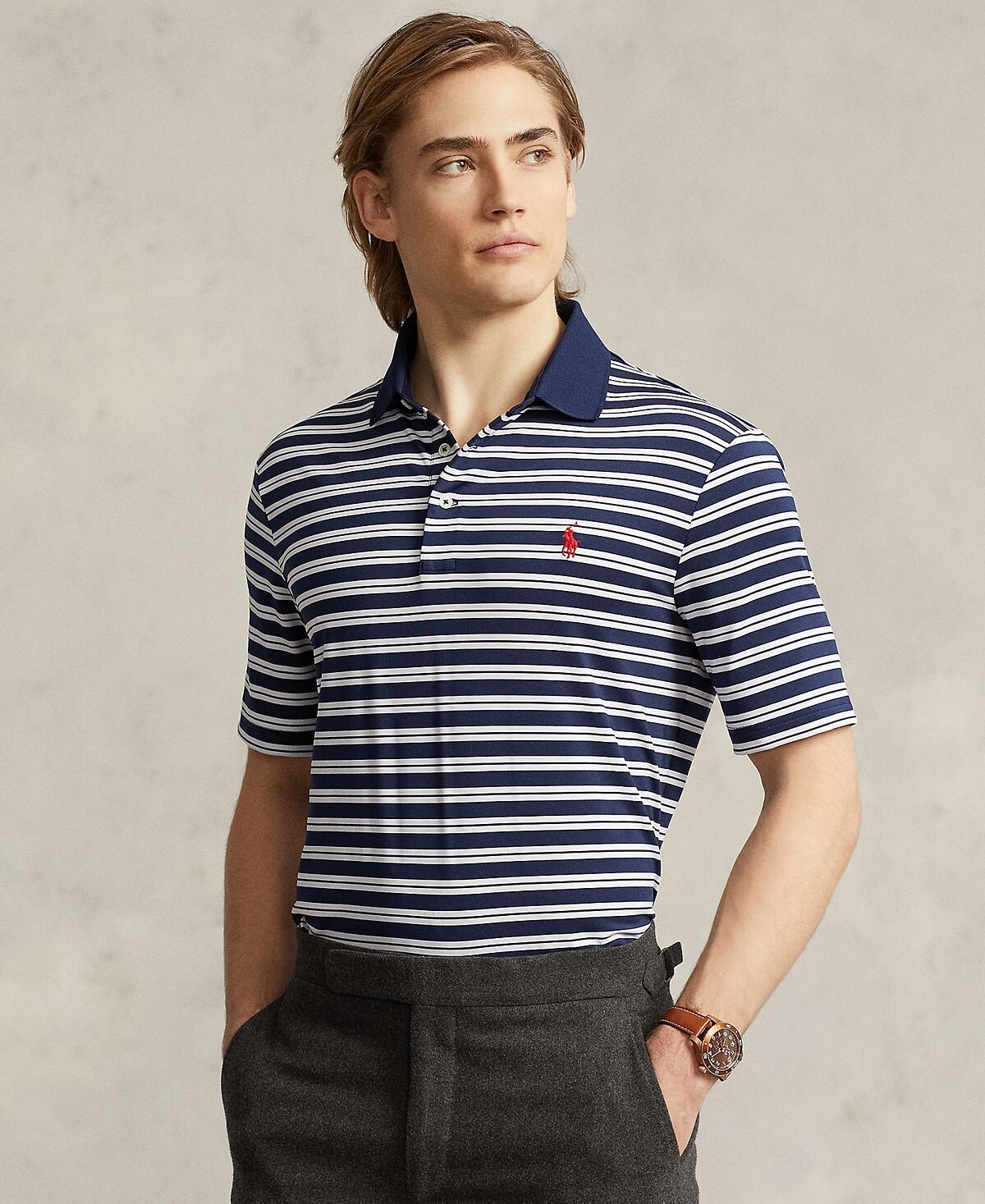 

Мужская классическая рубашка-поло из джерси Fit-Performance Polo Ralph Lauren
