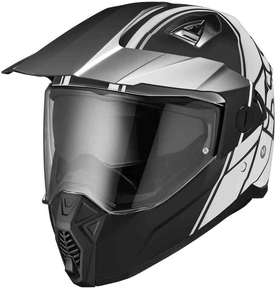 цена 208 2.0 Шлем Эндуро IXS, черно-белый