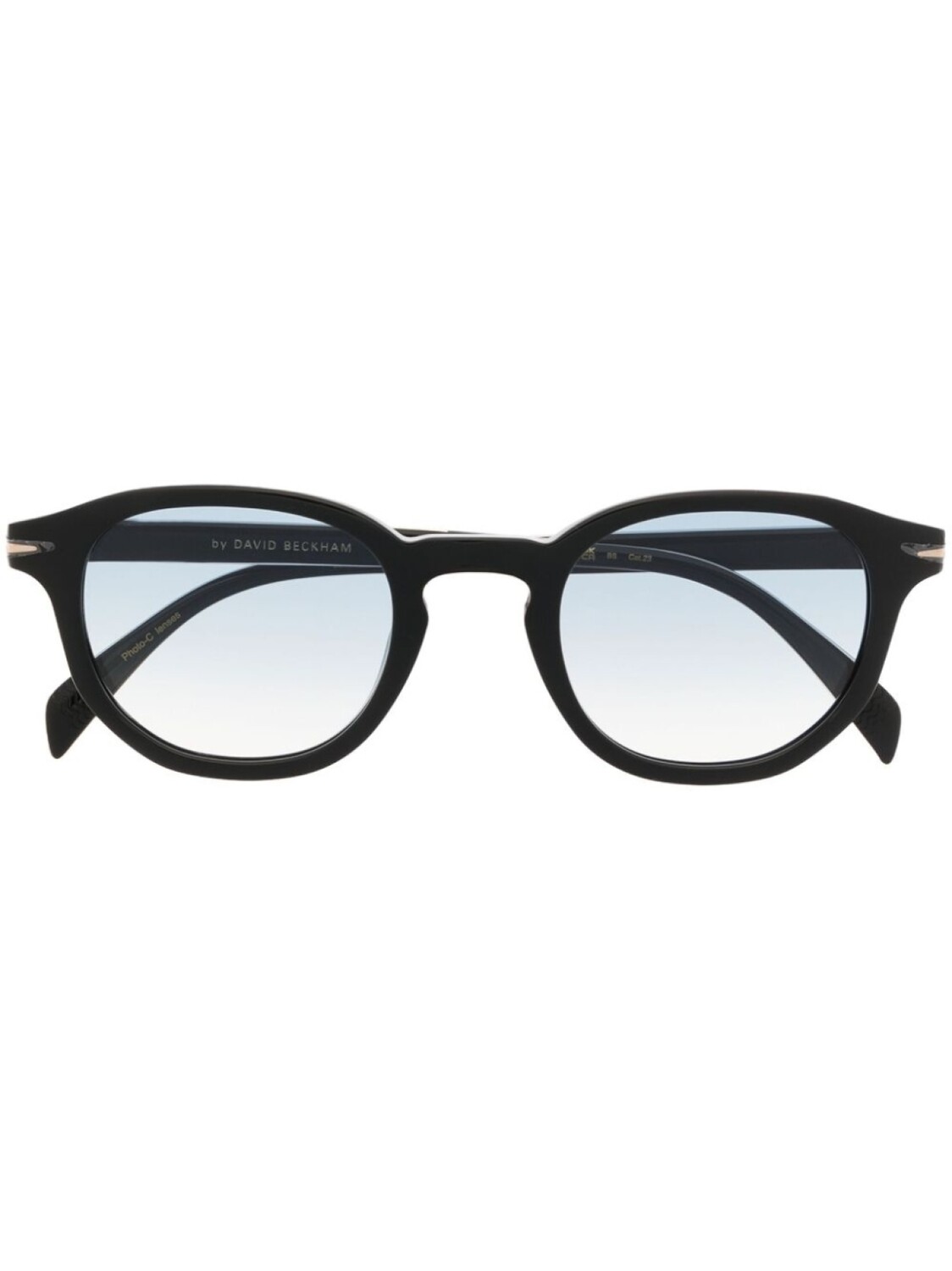 

Солнцезащитные очки в круглой оправе Eyewear by David Beckham, черный