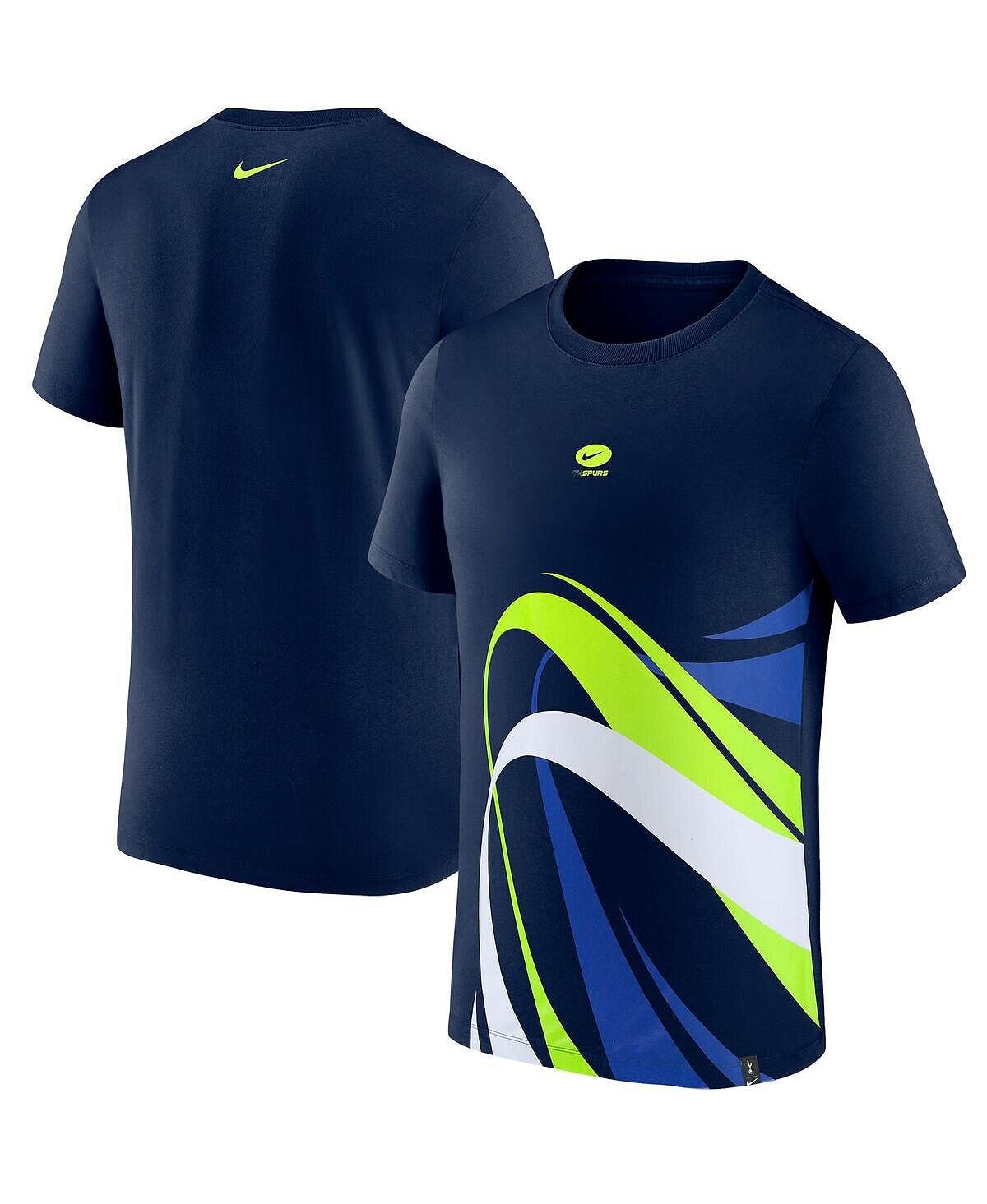 

Мужская темно-синяя футболка Tottenham Hotspur Ignite Nike, Синий
