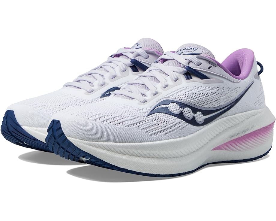 

Кроссовки Saucony Triumph 21, цвет White/Indigo