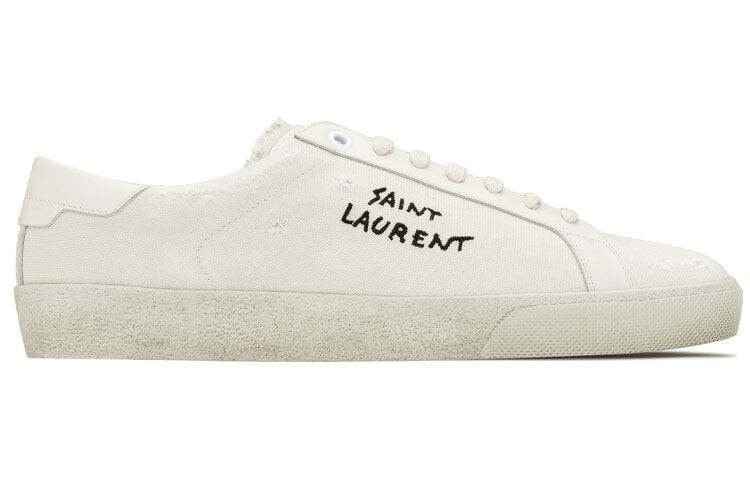 

Кроссовки женские Saint Laurent Court Classic SL/06, кремовый