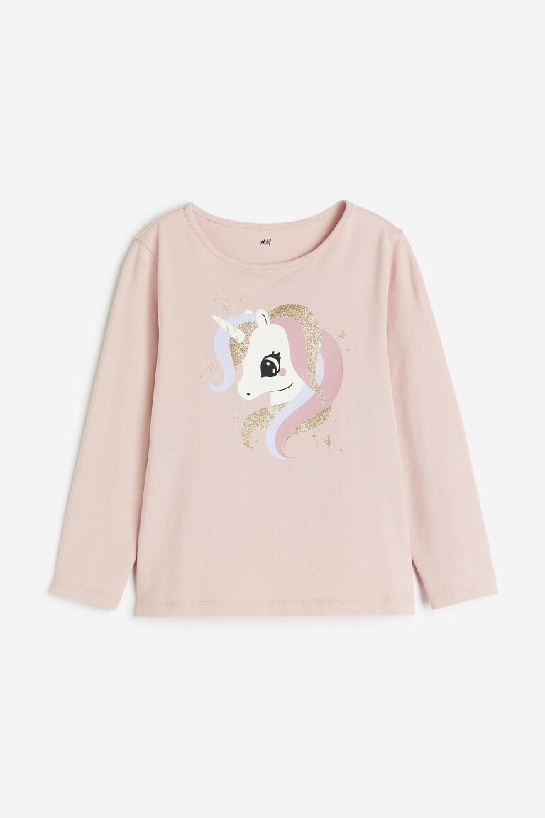 

Топ из джерси с принтом H&M