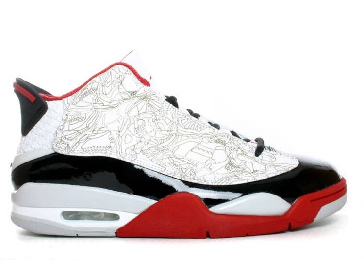 

Кроссовки Air Jordan JORDAN DUB ZERO 'VARSITY RED' 2005, белый