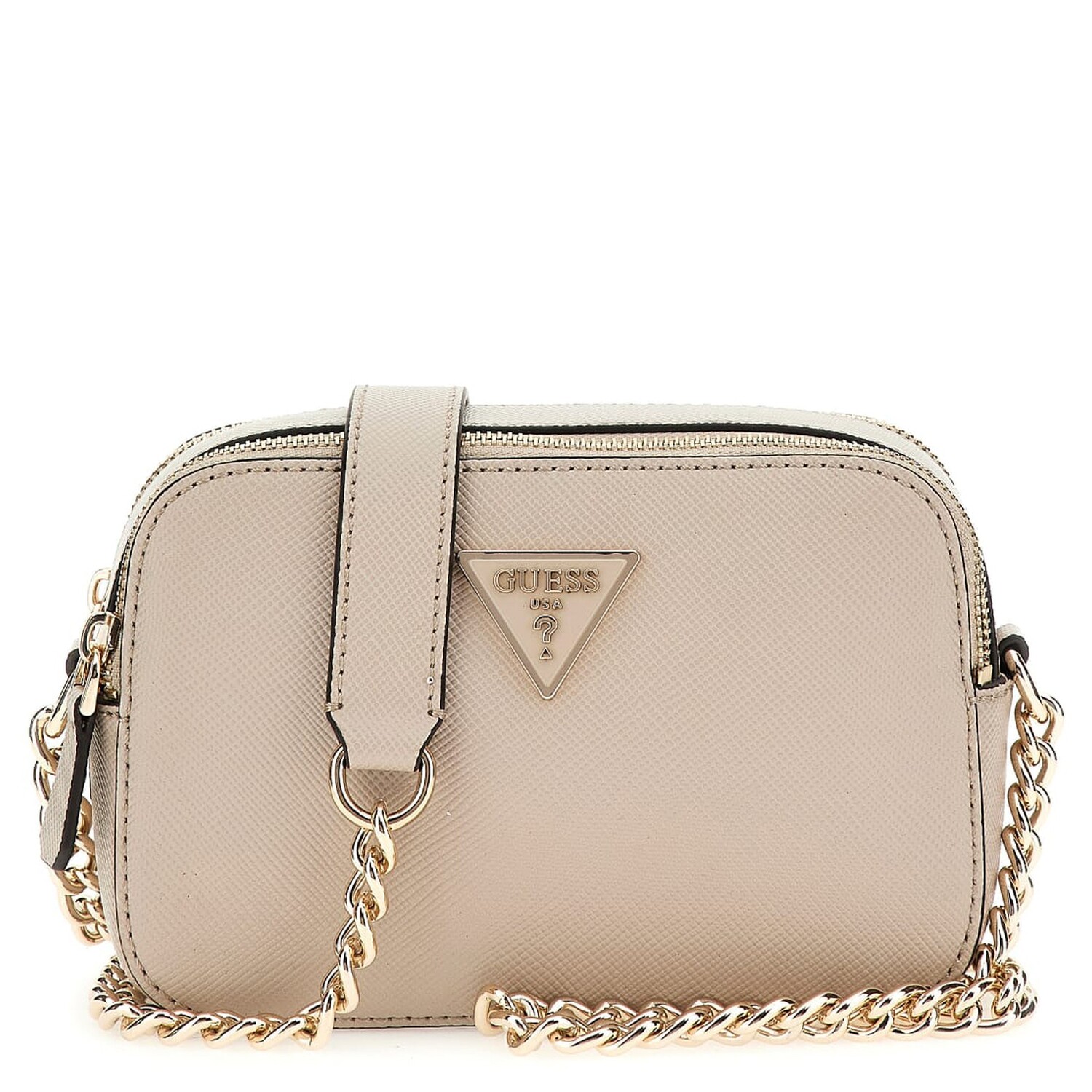 

Сумка через плечо Guess Noelle Crossbody Umhängetasche 21 см, серо-коричневый