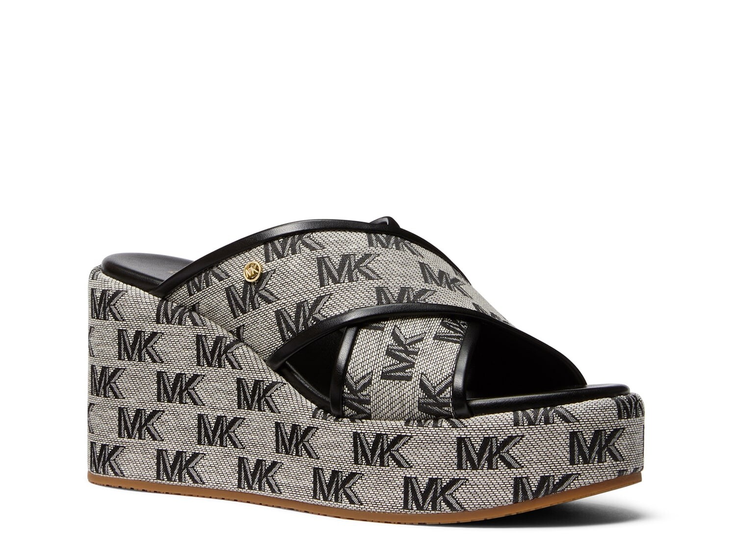 

Сандалии Michael Michael Kors Cary на танкетке, черный