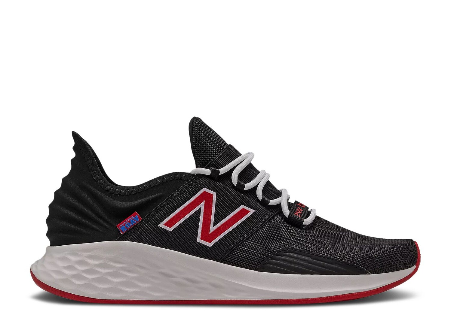 

Кроссовки New Balance Fresh Foam Roav 2E Wide 'Black Team Red', черный