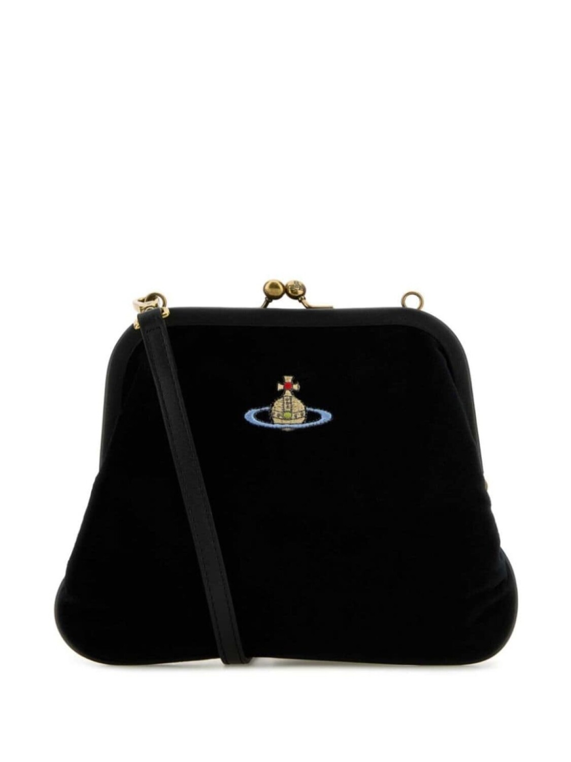 

Vivienne Westwood бархатный клатч Vivienne, черный