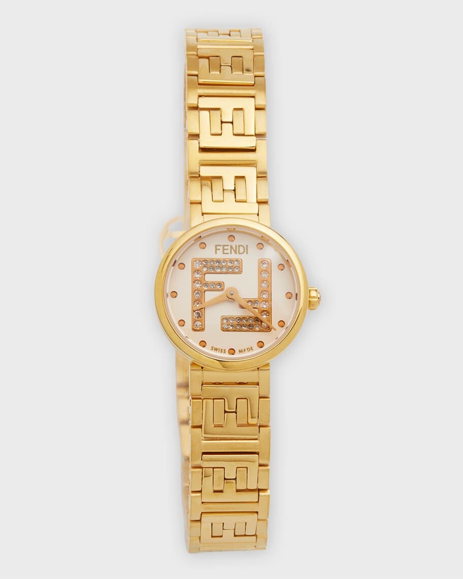 

Часы Forever Fendi FF с бриллиантовым браслетом, 19 мм