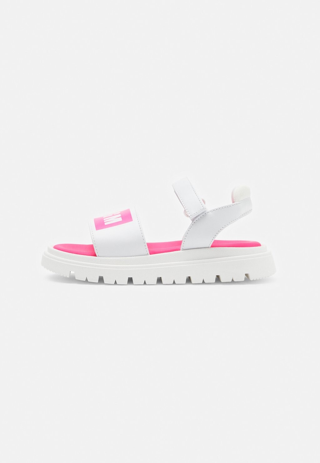 

Босоножки с ремешком MSGM, цвет white/fuxia
