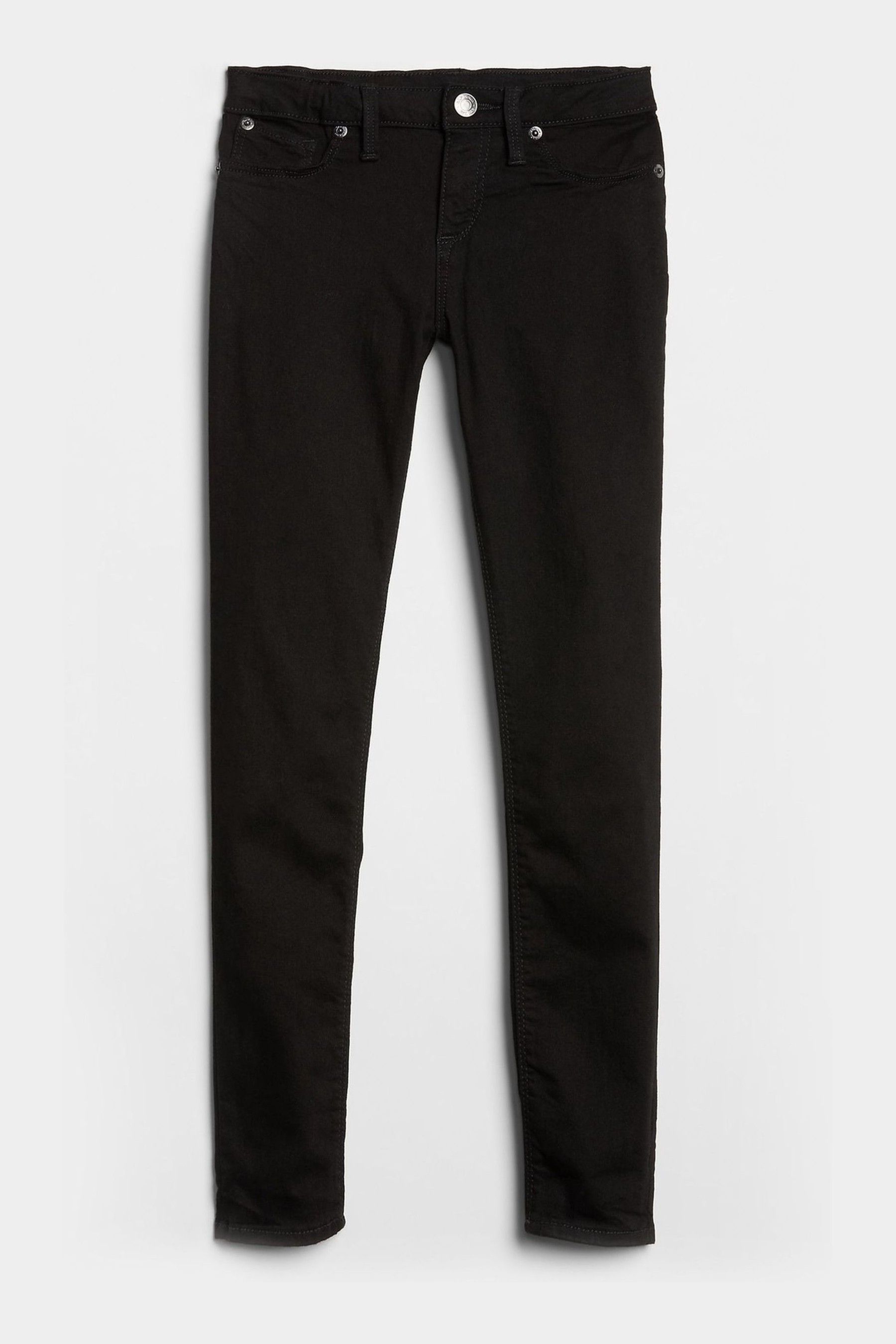 цена Очень узкие джинсы Gap, черный