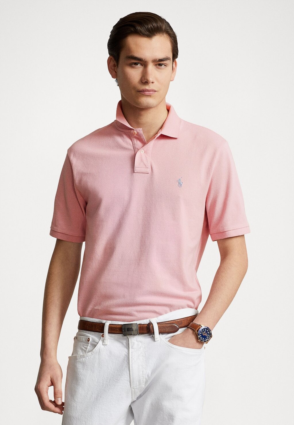 

Поло КОРОТКИЙ РУКАВ Polo Ralph Lauren, чинос розовый