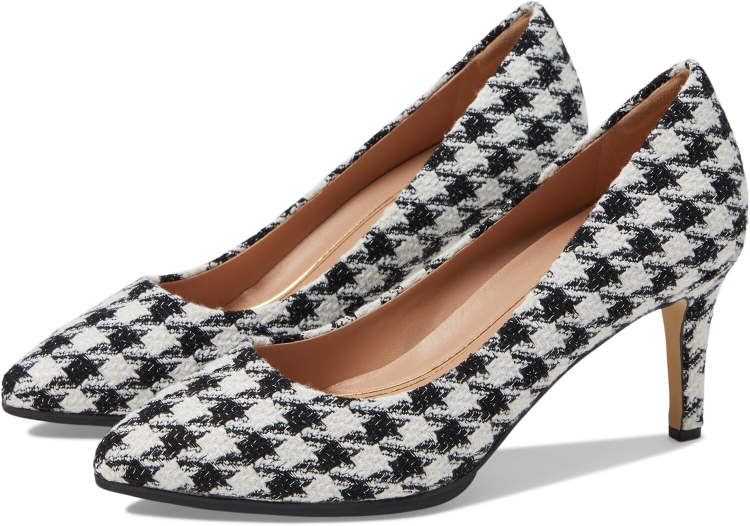 

Туфли Grand Ambition Pump (75 mm) Cole Haan, цвет Metallic Houndstooth