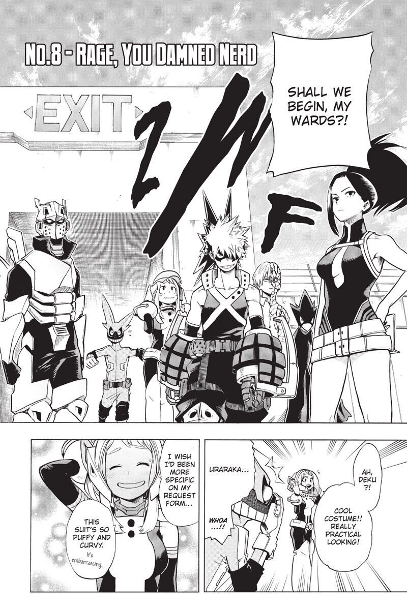 

Манга My Hero Academia Manga Volume 2