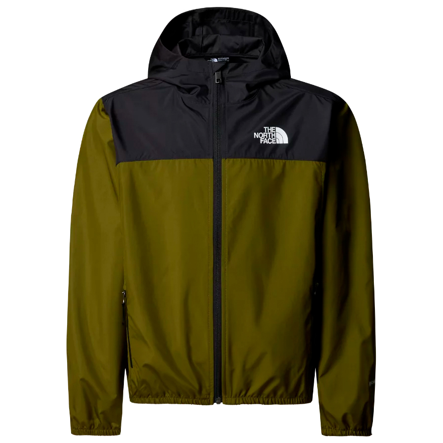 Ветровка The North Face Boy's Never Stop Hooded Windwall, цвет Forest Olive ветровка the north face kid s never stop hooded windwall цвет geyser aqua