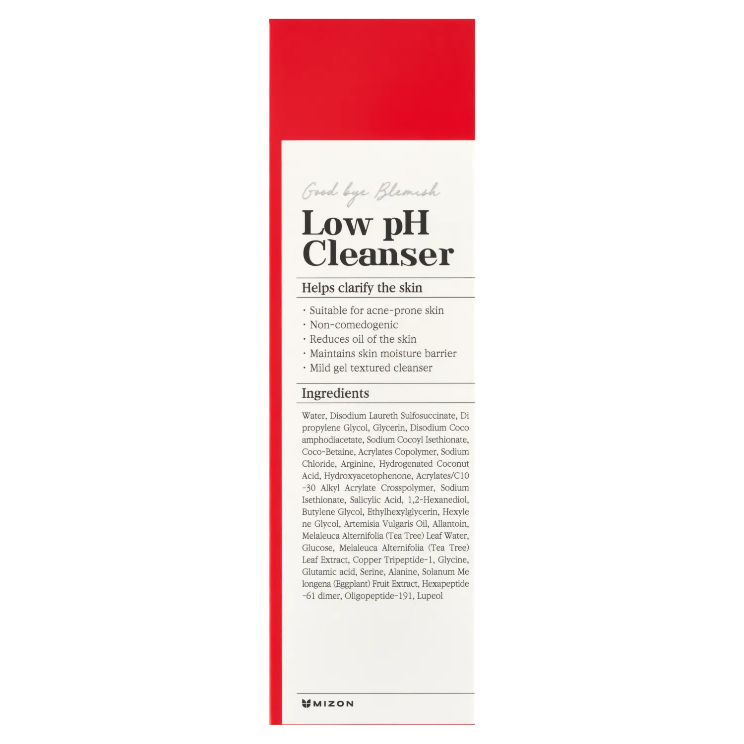 

Очищающий гель для лица для проблемной кожи Mizon Good Bye Blemish, 100 мл