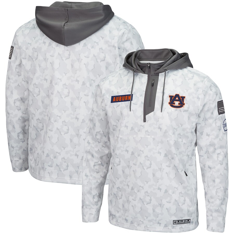 

Толстовка на молнии Colosseum Auburn Tigers, камуфляж