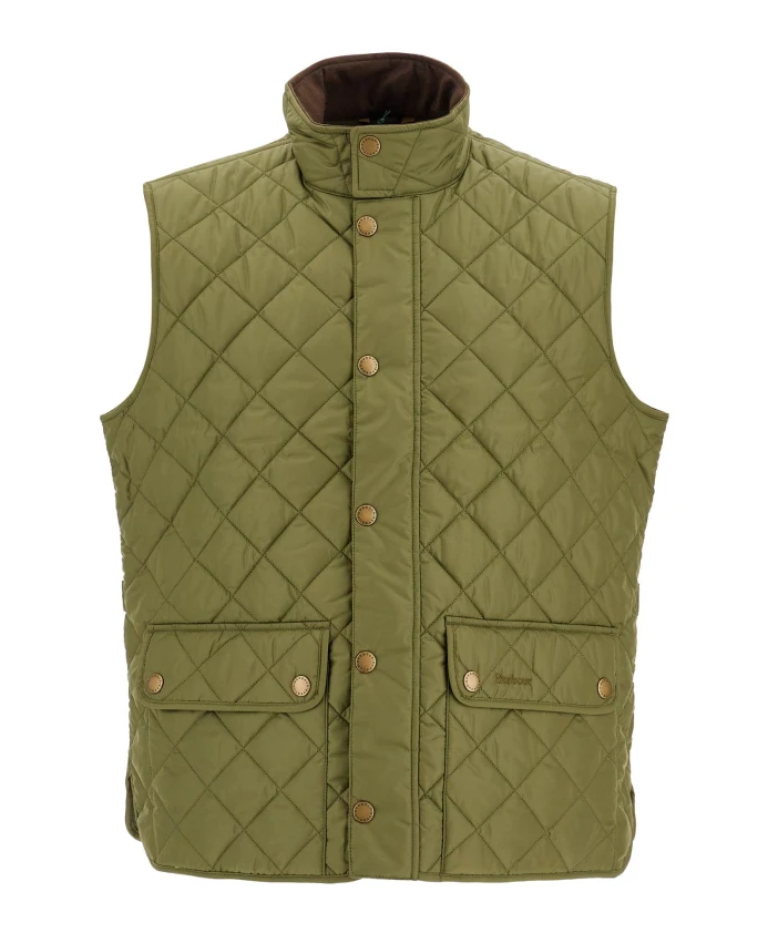 

Стеганый жилет Diamond из нейлона Barbour, зеленый