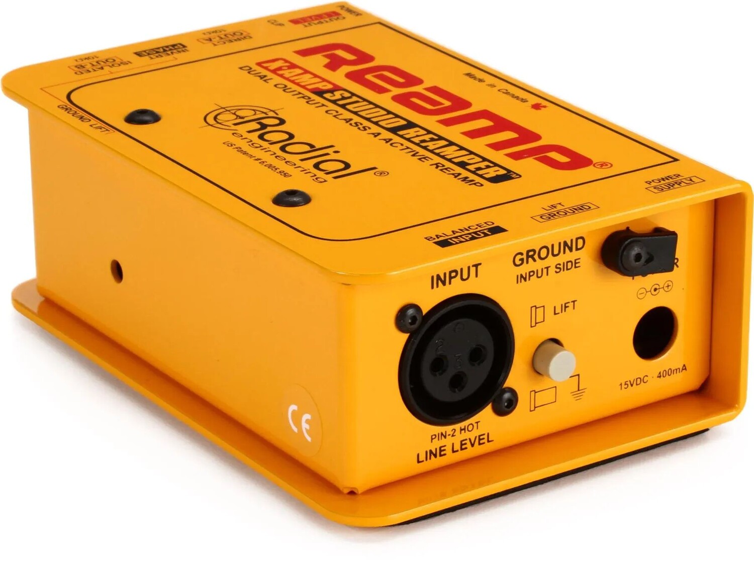 

Устройство активного повторного усиления Radial X-Amp с 1 входом и 2 выходами