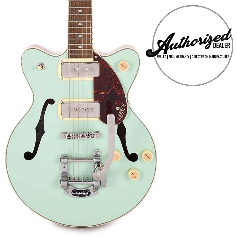 

Электрогитара Gretsch G2655T-P90 Streamliner Center Block Jr w/ P90s & Bigsby | Mint Metallic