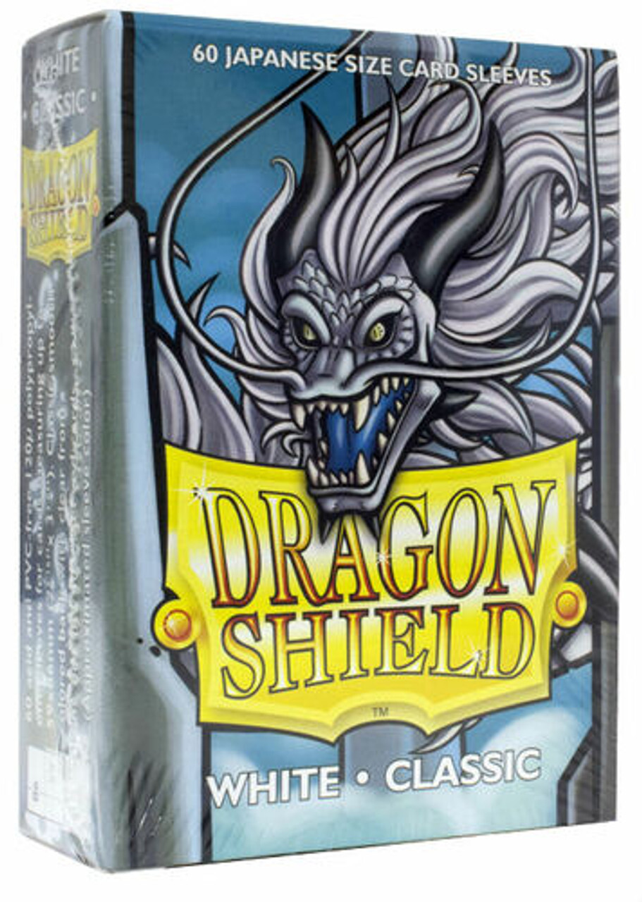 

Аксессуары Dragon Shield: Classic White Japanese Size Card Sleeves (60ct)