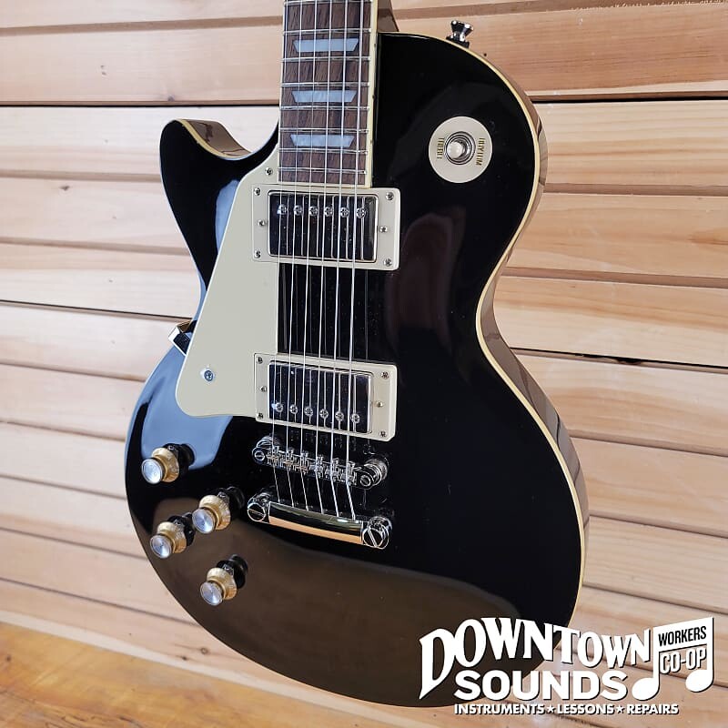 

Epiphone Les Paul Standard 60s левша - черное дерево LES PAUL STANDARD 60S LEFT-HANDED - EBONY