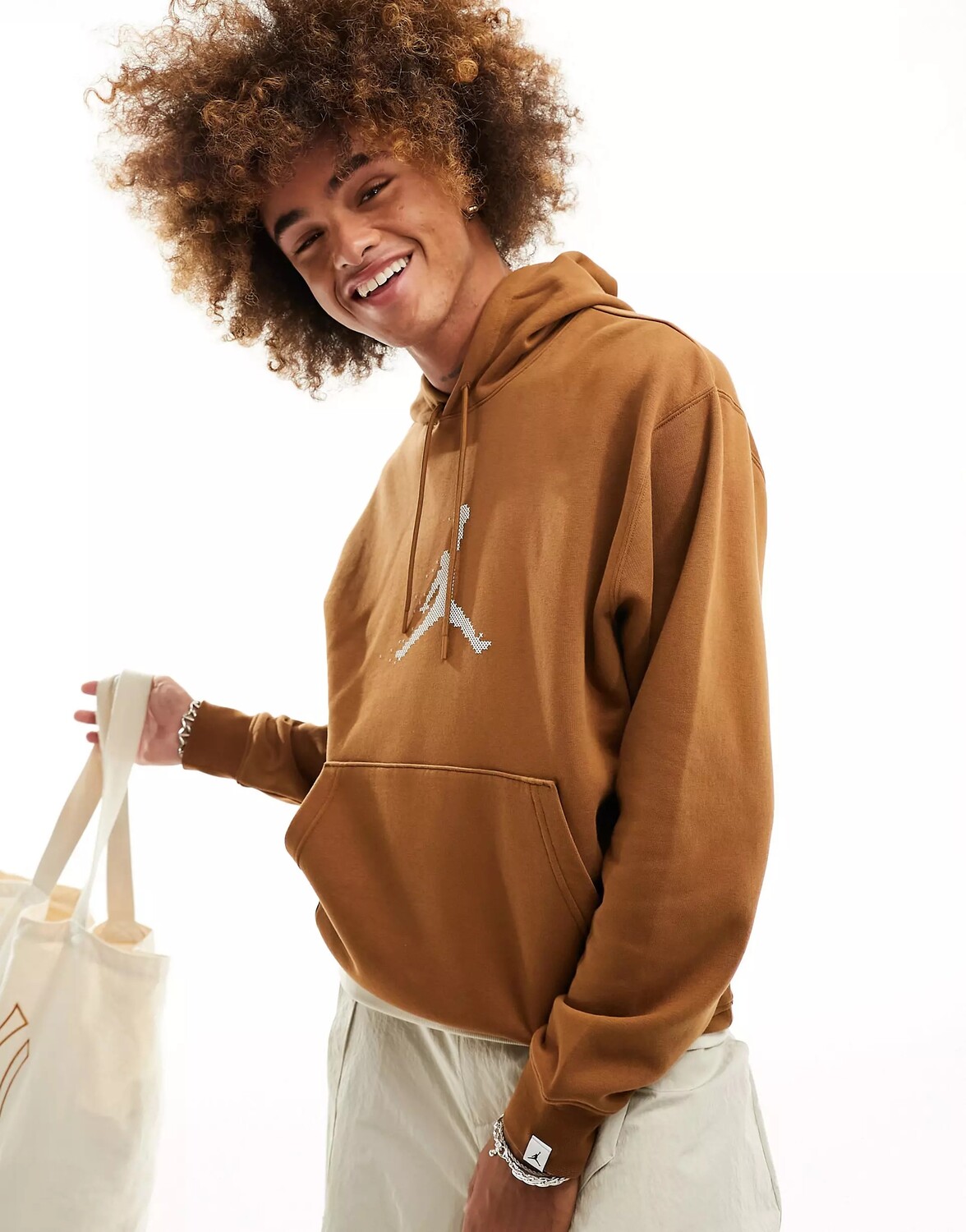 

Толстовка Jordan Jumpman Fleece, коричневый