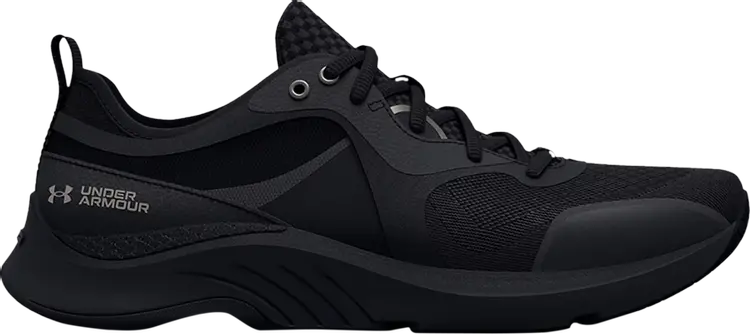 

Кроссовки Under Armour Wmns HOVR Omnia Metallic Black Metallic Warm Silver, черный