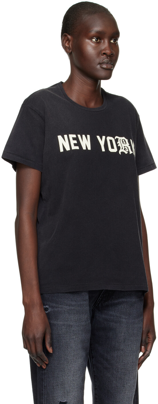 

Черная футболка New York 13 R13, Черный